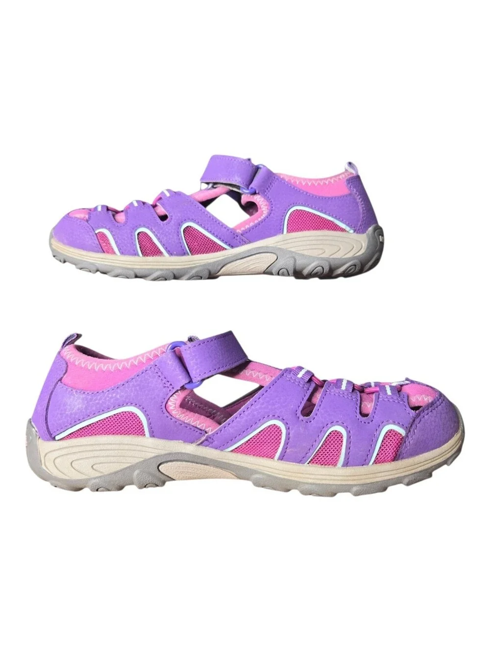 Merrell Youth Girls Purple Pink Hydro H2O Hiker Fisherman Sandals Size 7